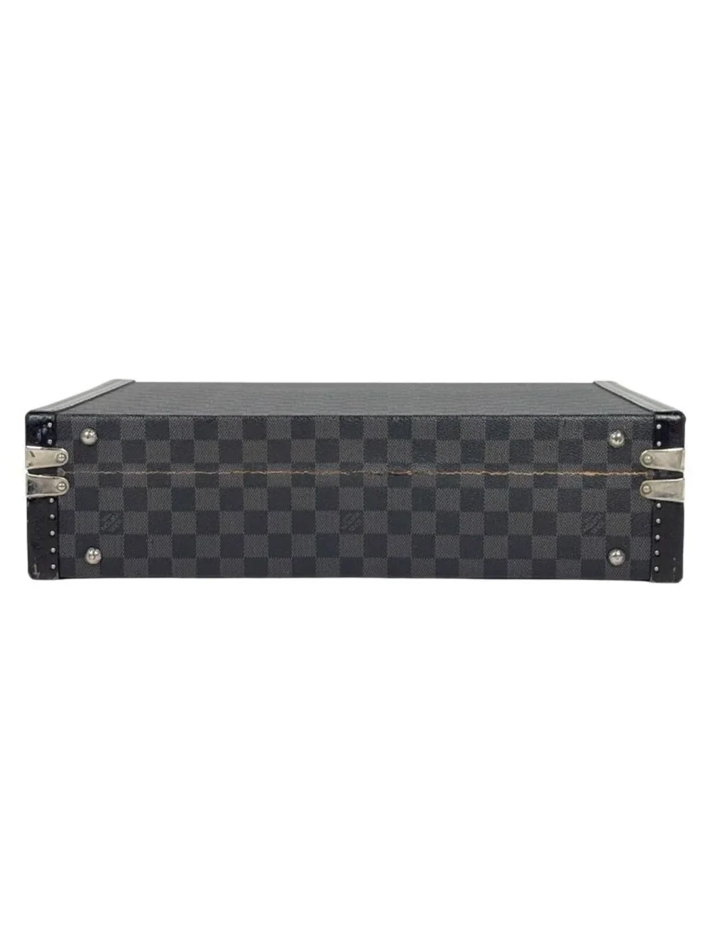 Louis Vuitton President Trunk Damier Graphite Black